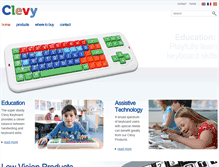 Tablet Screenshot of clevy.com